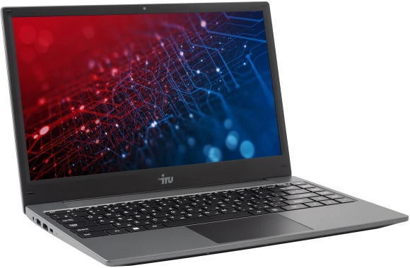 Ноутбук IRU Tactio 14ALH Core i3 1215U 8Gb SSD256Gb Intel UHD Graphics 14" IPS FHD (1920x1080) FreeDOS grey WiFi BT Cam 4000mAh (2058897)