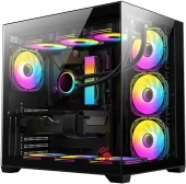 Корпус Bloody CC-122 черный без БП ATX 10x120mm 1xUSB2.0 1xUSB3.0 audio Корпус Bloody CC-122 черный без БП ATX 10x120mm 1xUSB2.0 1xUSB3.0 audio