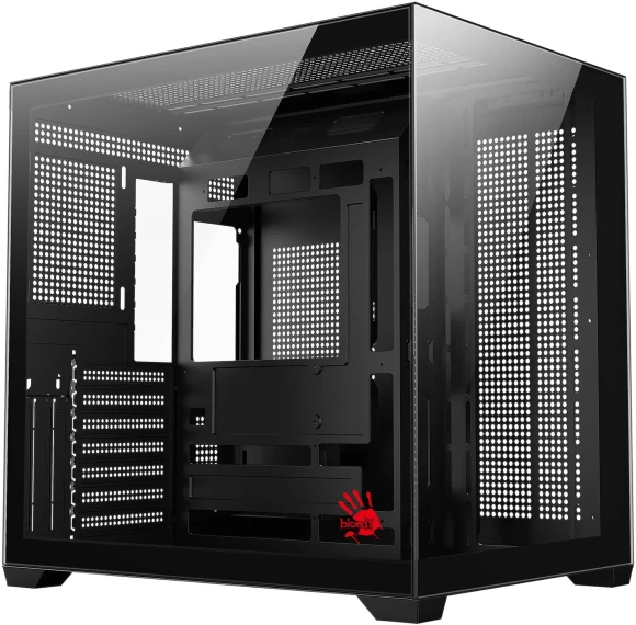 Корпус Bloody CC-122 черный без БП ATX 10x120mm 1xUSB2.0 1xUSB3.0 audio Корпус Bloody CC-122 черный без БП ATX 10x120mm 1xUSB2.0 1xUSB3.0 audio