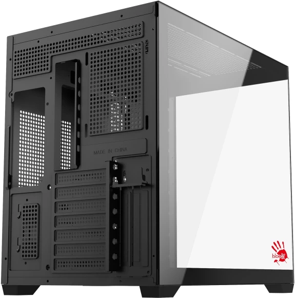 Корпус Bloody CC-122 черный без БП ATX 10x120mm 1xUSB2.0 1xUSB3.0 audio Корпус Bloody CC-122 черный без БП ATX 10x120mm 1xUSB2.0 1xUSB3.0 audio