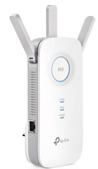 Повторитель беспроводного сигнала TP-Link RE450 AC1750 10/100/1000BASE-TX белый Повторитель беспроводного сигнала TP-Link RE450 AC1750 10/100/1000BASE-TX белый