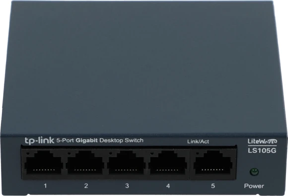 Коммутатор TP-Link LS105G (L2) 5x1Гбит/с неуправляемый Коммутатор TP-Link LS105G (L2) 5x1Гбит/с неуправляемый