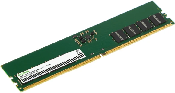 Память DDR5 16GB 5200MHz Digma DGMAD55200016S RTL PC5-41600 CL42 DIMM 288-pin 1.1В single rank Ret Память DDR5 16GB 5200MHz Digma DGMAD55200016S RTL PC5-41600 CL42 DIMM 288-pin 1.1В single rank Ret