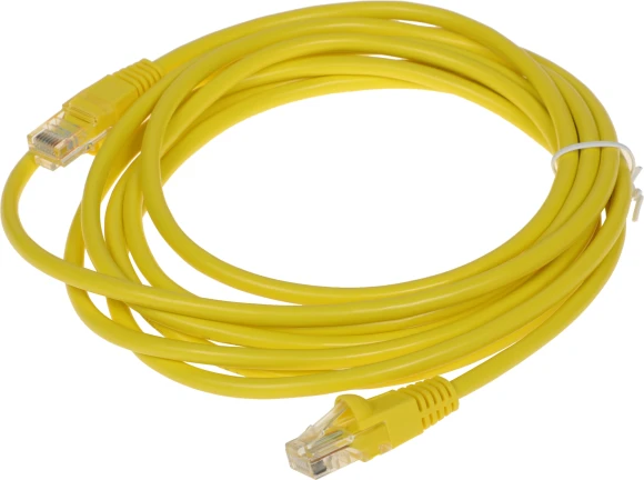 Патч-корд Buro UTP-5E-3M-Y UTP 4 пары cat.5E CCA molded 3м желтый RJ-45 (m)-RJ-45 (m) Патч-корд Buro UTP-5E-3M-Y UTP 4 пары cat.5E CCA molded 3м желтый RJ-45 (m)-RJ-45 (m)