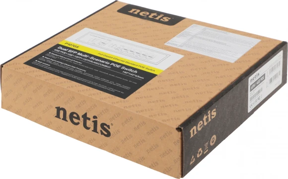 Коммутатор Netis P107GS (L2) 6x1Гбит/с 1xКомбо(1000BASE-T/SFP) 2SFP 4PoE 65W неуправляемый Коммутатор Netis P107GS (L2) 6x1Гбит/с 1xКомбо(1000BASE-T/SFP) 2SFP 4PoE 65W неуправляемый