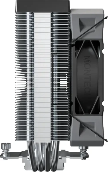 Устройство охлаждения(кулер) Montech NX400 Soc-AM5/AM4/1200/1700/1851 черный 4-pin 34.17dB Al+Cu 220W 874gr Ret (NX400BK)