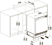 Freezer Lex FBI 101 DF Freezer Lex FBI 101 DF