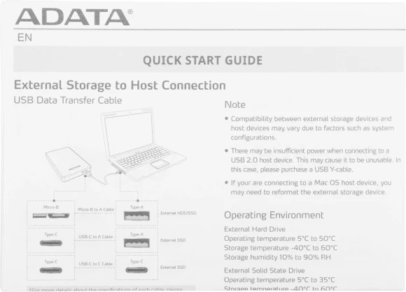 Жесткий диск A-Data USB3.0 1TB AHD720-1TU31-CBL HD720 DashDrive Durable 2.5" синий
