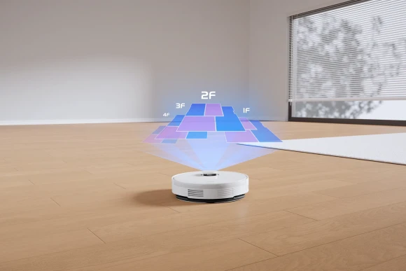 Пылесос-робот Dreame Trouver S10 75Вт белый