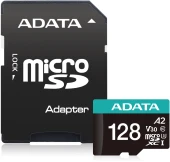 Флеш карта microSDXC 128GB A-Data AUSDX128GUI3V30SA2-RA1 Premier Pro + adapter Флеш карта microSDXC 128GB A-Data AUSDX128GUI3V30SA2-RA1 Premier Pro + adapter