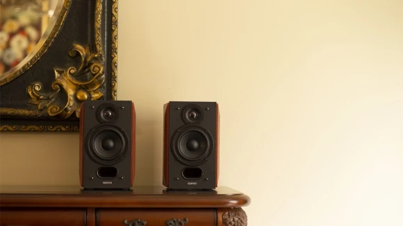 Колонки Edifier P17 2.0 коричневый 20Вт