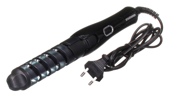 Щипцы Starwind SHE6500 25Вт черный макс.темп.:200С покрытие:керамическое Щипцы Starwind SHE6500 25Вт черный макс.темп.:200С покрытие:керамическое