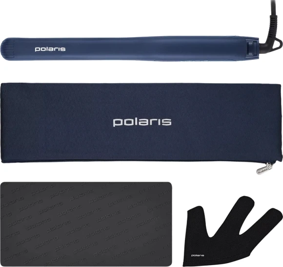 Щипцы Polaris PHS 2516Mi 80Вт синий макс.темп.:220С