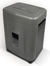 Шредер Heleos АП23-5 серый/серебристый с автоподачей (секр.P-5) фрагменты 145лист. 23лтр. скрепки скобы пл.карты Шредер Heleos АП23-5 серый/серебристый с автоподачей (секр.P-5) фрагменты 145лист. 23лтр. скрепки скобы пл.карты