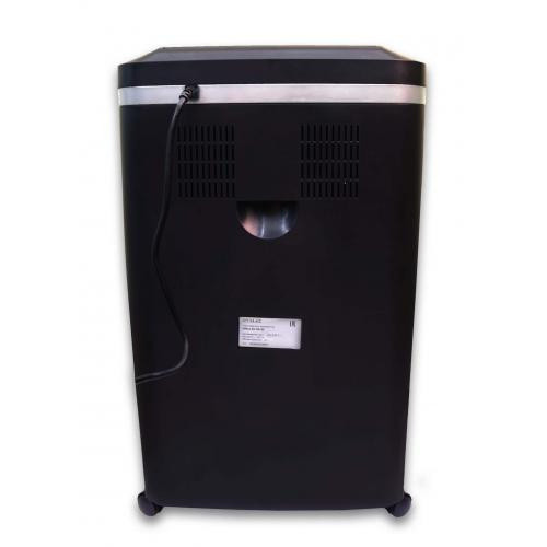 Шредер Office Kit SA80 2x10 с автоподачей (секр.P-5) фрагменты 80лист. 20лтр. скрепки скобы пл.карты CD