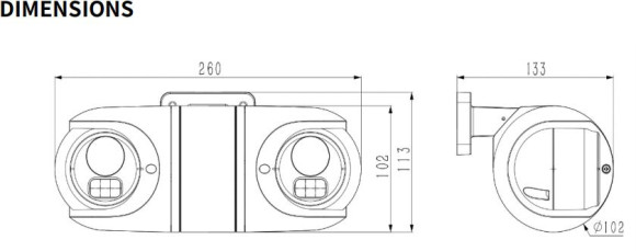 Камера видеонаблюдения IP Tiandy Spark TC-C32RN I5/E/Y/QX/2.8mm/V4.2 2.8-2.8мм корп.:белый (TC-C32RN I5/E/Y/QX/2.8/V4.2)
