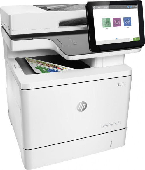 МФУ лазерный HP Color LaserJet Enterprise M578dn (7ZU85A) A4 Duplex белый/черный