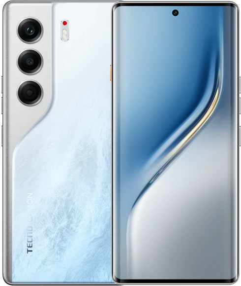 Смартфон Tecno Camon 40 Pro 5G 256Gb 12Gb белый ледяной моноблок 3G 4G 2Sim 6.78" 1080x2436 Android 15 50Mpix 802.11 a/b/g/n/ac/ax NFC GPS GSM900/1800 GSM1900 Protect FM Смартфон Tecno Camon 40 Pro 5G 256Gb 12Gb белый ледяной моноблок 3G 4G 2Sim 6.78" 1080x2436 Android 15 50Mpix 802.11 a/b/g/n/ac/ax NFC GPS GSM900/1800 GSM1900 Protect FM