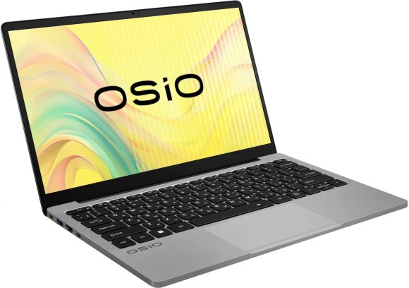 Ноутбук Osio FocusLine F140i-010 Core i3 1125G4 16Gb SSD512Gb Intel UHD Graphics 14" IPS FHD (1920x1080) без ОС grey WiFi BT Cam 6000mAh