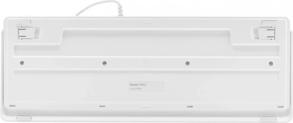 Клавиатура A4Tech FK15 белый USB (FK15 WHITE) кабель 1.5м