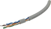 Кабель информационный Sysmatrix TP UUTP4.5ES24.PVC.GY305 кат.5E U/UTP 4 пары 0.5AWG нг(А)-LS внутренний 305м серый Кабель информационный Sysmatrix TP UUTP4.5ES24.PVC.GY305 кат.5E U/UTP 4 пары 0.5AWG нг(А)-LS внутренний 305м серый