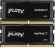 Память DDR5 2x32GB 5600MHz Kingston KF556S40IBK2-64 Fury Impact RTL PC5-44800 CL40 SO-DIMM 262-pin 1.1В dual rank Ret