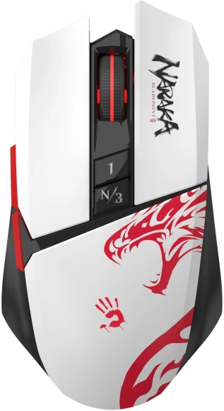 Мышь A4Tech Bloody R72 Pro красный оптическая 26000dpi беспров. USB-C 7but (R72 PRO PYRO BLAZE) Мышь A4Tech Bloody R72 Pro красный оптическая 26000dpi беспров. USB-C 7but (R72 PRO PYRO BLAZE)