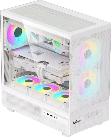 Корпус Formula Crystal Z8 FLOE белый без БП ATX 3x120mm 5x140mm 1xUSB2.0 1xUSB3.0 1xUSB3.1 audio bott PSU Корпус Formula Crystal Z8 FLOE белый без БП ATX 3x120mm 5x140mm 1xUSB2.0 1xUSB3.0 1xUSB3.1 audio bott PSU