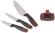 Набор ножей кухон. Rondell Urban RD-1011 компл.:4предм. с ножеточкой черный/красный блистер Набор ножей кухон. Rondell Urban RD-1011 компл.:4предм. с ножеточкой черный/красный блистер