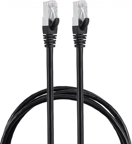Патч-корд Buro BU-7-2M STP 4 пары cat.7 CCA molded 2м черный RJ-45 (m)-RJ-45 (m) Патч-корд Buro BU-7-2M STP 4 пары cat.7 CCA molded 2м черный RJ-45 (m)-RJ-45 (m)