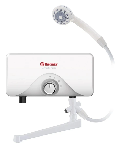 Водонагреватель Thermex City 5500 5.5кВт электрический настенный/белый Водонагреватель Thermex City 5500 5.5кВт электрический настенный/белый