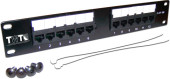 Патч-панель Lanmaster TWT-PP12UTP-10 1U 12x кат.5E UTP Патч-панель Lanmaster TWT-PP12UTP-10 1U 12x кат.5E UTP