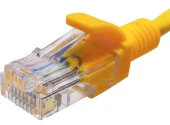 Патч-корд Suprlan 10-0164 UTP RJ-45 вил.-вилка RJ-45 кат.5E 3м желтый LSZH 26AWG Патч-корд Suprlan 10-0164 UTP RJ-45 вил.-вилка RJ-45 кат.5E 3м желтый LSZH 26AWG