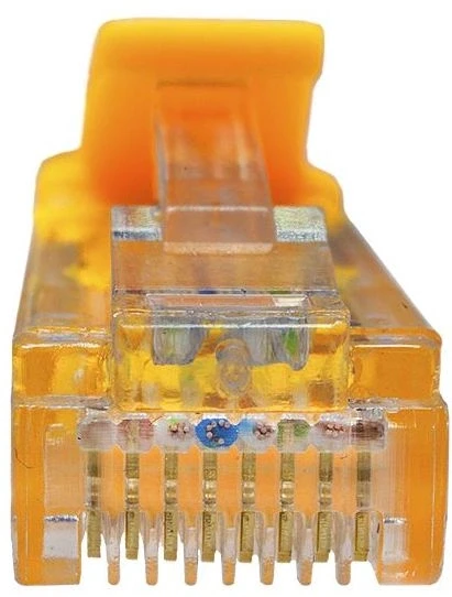 Патч-корд Suprlan 10-0164 UTP RJ-45 вил.-вилка RJ-45 кат.5E 3м желтый LSZH 26AWG Патч-корд Suprlan 10-0164 UTP RJ-45 вил.-вилка RJ-45 кат.5E 3м желтый LSZH 26AWG