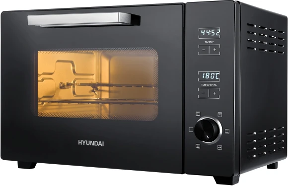 Мини-печь Hyundai MIO-HY100 38л. 1800Вт черный