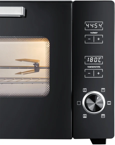 Мини-печь Hyundai MIO-HY100 38л. 1800Вт черный