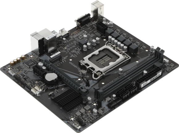 Материнская плата Gigabyte H610M H V3 DDR4 Soc-1700 Intel H610 2xDDR4 mATX AC`97 8ch(7.1) GbLAN+VGA+HDMI Материнская плата Gigabyte H610M H V3 DDR4 Soc-1700 Intel H610 2xDDR4 mATX AC`97 8ch(7.1) GbLAN+VGA+HDMI