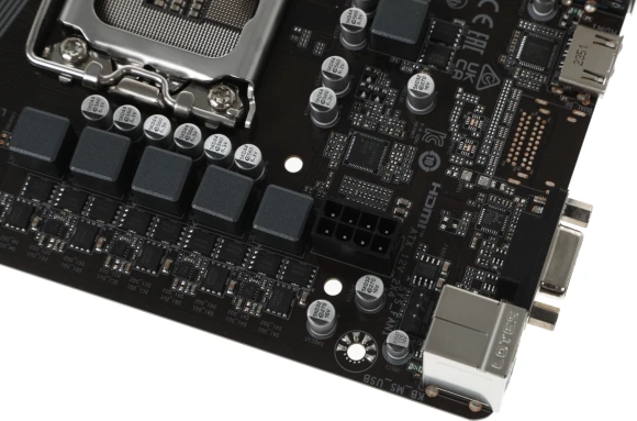 Материнская плата Gigabyte H610M H V3 DDR4 Soc-1700 Intel H610 2xDDR4 mATX AC`97 8ch(7.1) GbLAN+VGA+HDMI Материнская плата Gigabyte H610M H V3 DDR4 Soc-1700 Intel H610 2xDDR4 mATX AC`97 8ch(7.1) GbLAN+VGA+HDMI