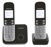 Р/Телефон Dect Panasonic KX-TG6812RU черный (труб. в компл.:2шт) АОН Р/Телефон Dect Panasonic KX-TG6812RU черный (труб. в компл.:2шт) АОН
