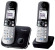Р/Телефон Dect Panasonic KX-TG6812RU черный (труб. в компл.:2шт) АОН