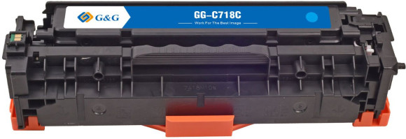 Картридж лазерный G&G GG-C718C голубой (2900стр.) для Canon MF8330i/MF8330/MF8350/LBP7200 Картридж лазерный G&G GG-C718C голубой (2900стр.) для Canon MF8330i/MF8330/MF8350/LBP7200