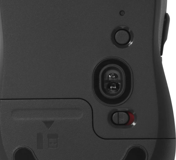 Мышь Logitech M650 графитовый оптическая 4000dpi беспров. BT/Radio USB 4but (910-006259)