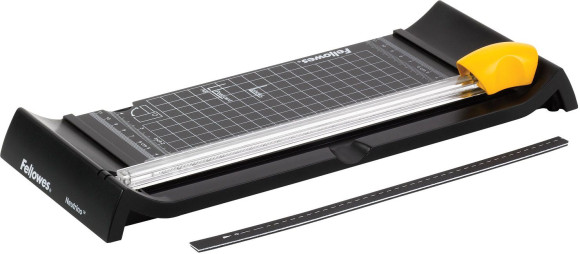 Резак дисковый Fellowes Neutrino А5 (FS-54127) A5/5лист./240мм/ручн.прижим Резак дисковый Fellowes Neutrino А5 (FS-54127) A5/5лист./240мм/ручн.прижим