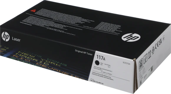 Картридж лазерный HP 117 W2070A черный (1000стр.) для HP Laser 150/MFP 178/179