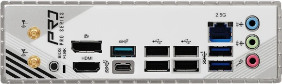 Материнская плата Asrock B850M PRO RS WIFI Socket AM5 AMD B850 4xDDR5 mATX AC`97 8ch(7.1) 2.5Gg RAID+HDMI+DP Материнская плата Asrock B850M PRO RS WIFI Socket AM5 AMD B850 4xDDR5 mATX AC`97 8ch(7.1) 2.5Gg RAID+HDMI+DP