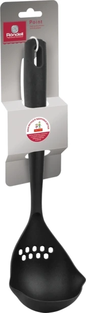 Половник для первых блюд Rondell Point RD-1376 графитовый упак.:картонная подложка