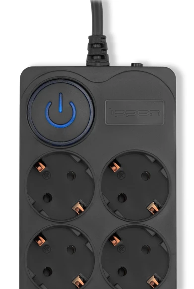 Сетевой фильтр Ippon BK-8-EU-3-10-B 3м (8 розеток) черный (коробка) Сетевой фильтр Ippon BK-8-EU-3-10-B 3м (8 розеток) черный (коробка)