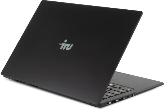 Ноутбук IRU Planio 14ING N-series N100 8Gb SSD256Gb Intel UHD Graphics 14" IPS FHD (1920x1080) FreeDOS black WiFi BT Cam 6000mAh (2058902)