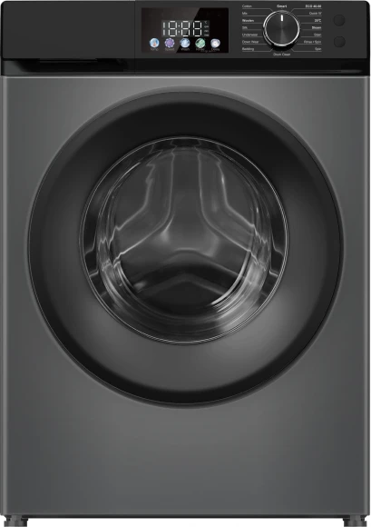 Стиральная машина Weissgauff WM 45127 Steam Color Touch класс: A+++ загр.фронтальная макс.:7кг темно-серебристый инвертер