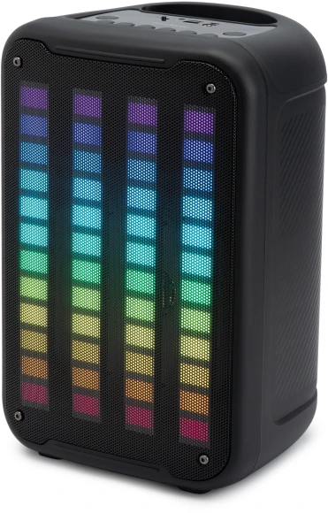 Минисистема Hyundai H-MC1204 черный 10Вт FM USB BT micro SD